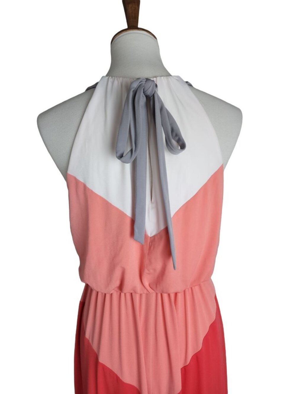 Vince Camuto Women's Keyhole Blouson Maxi Dress size 6 - Picture 5 of 7